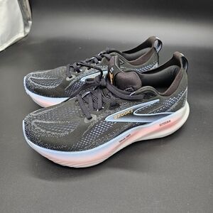 Brooks Black and Blue Running Shoes